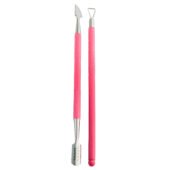 cuticle pusher, stainless steel cuticle pusher