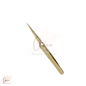 stainless steel gold stylish tweezer for eyelashes