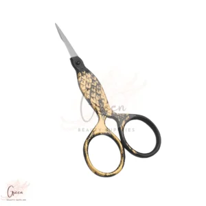 golden stainless steel embroidery scissor