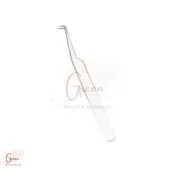 l shape stainless steel tweezer for eyelash