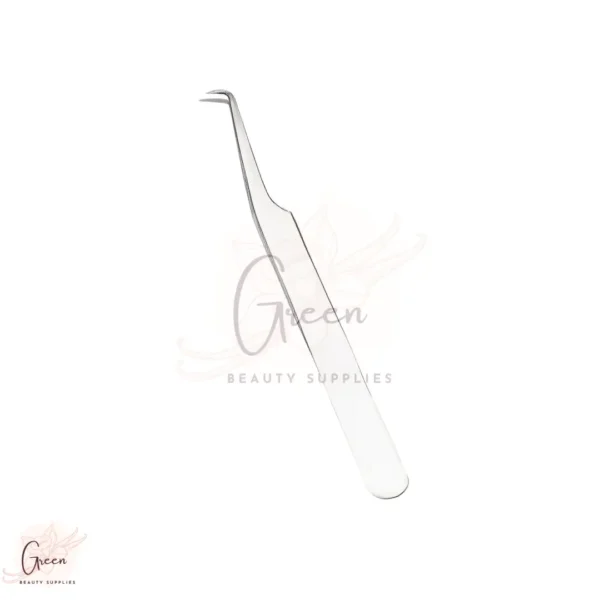 l shape stainless steel tweezer for eyelash