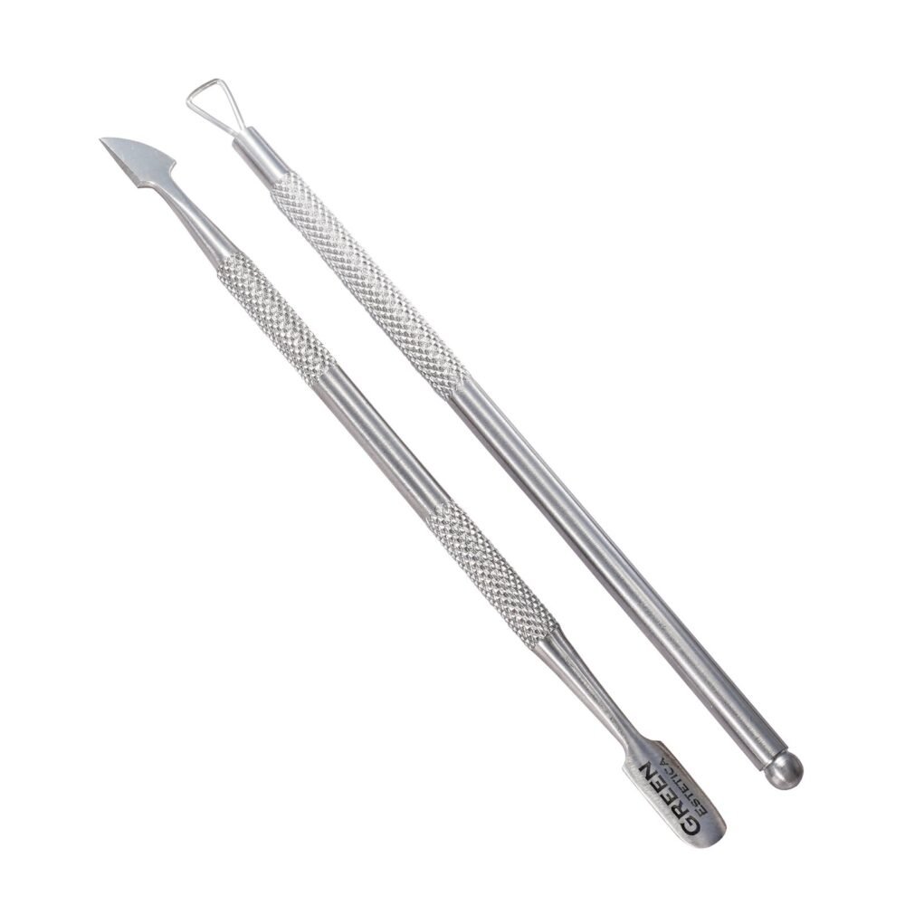 Premium Stainless Steel Cuticle Pusher - Image 2