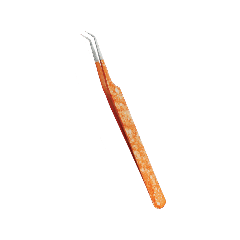 Citrus Precision Volume Tweezer – Bright Grip, Bold Control