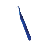 Midnight Curve Precision Tweezer – Sleek Power for Flawless Lash Work