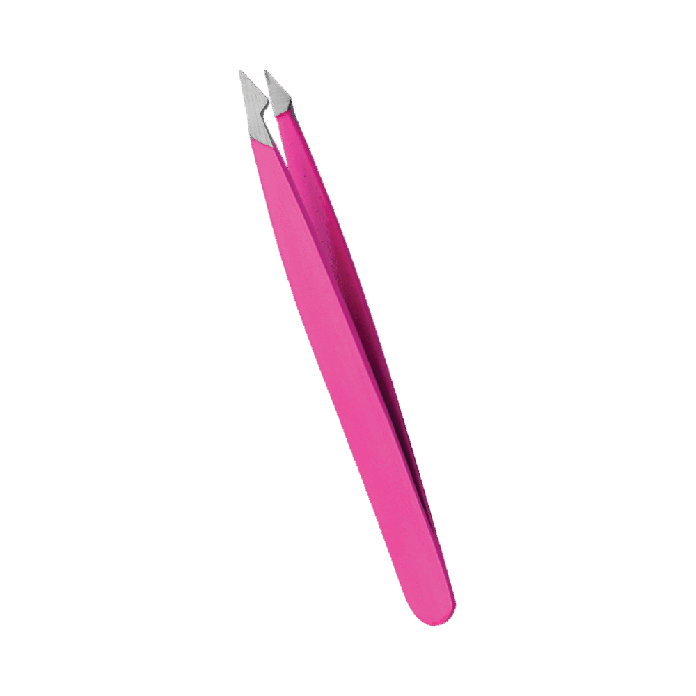 Fuchsia Focus Slant Tweezer – Bright Looks, Flawless Finish