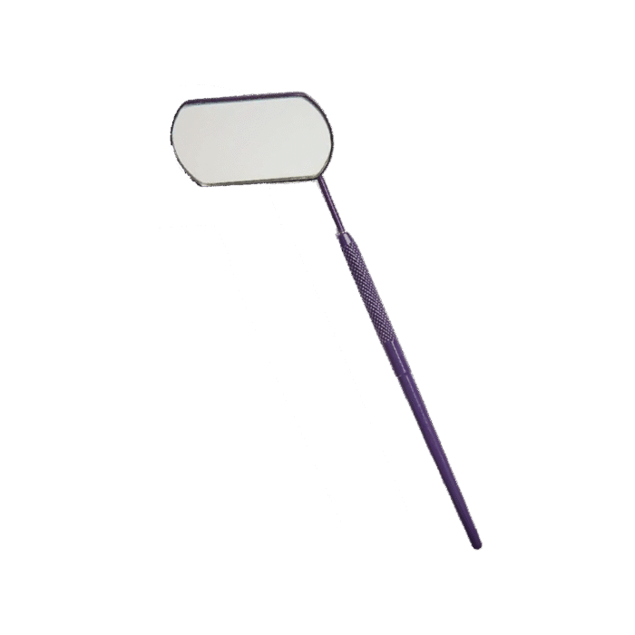 Violet View Lash Mirror – Elongated Precision Inspection Tool